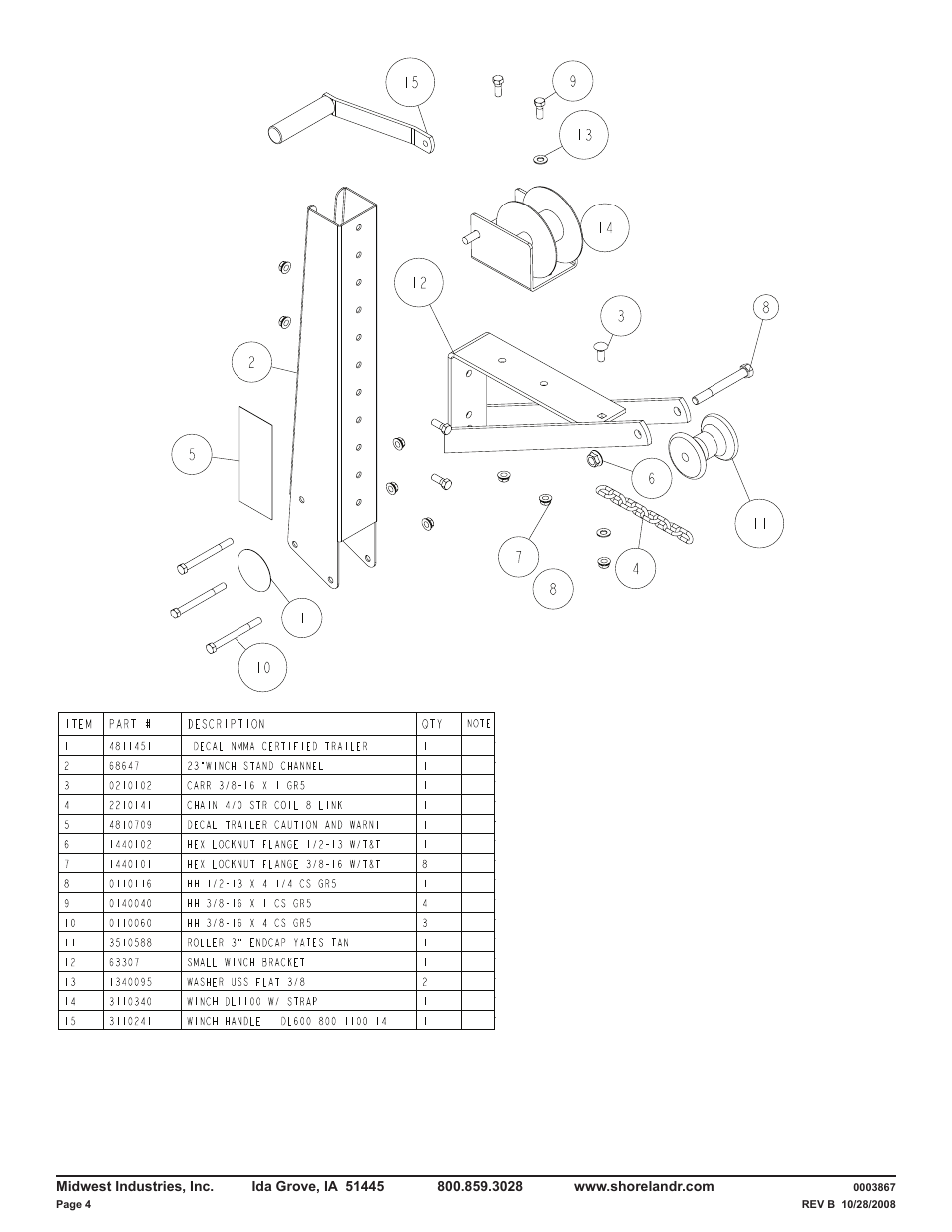 ShoreLand'r CRR14TM V.1 User Manual | Page 4 / 6