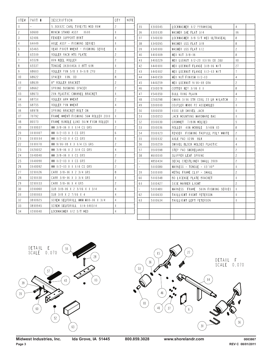 ShoreLand'r CRR14TM V.2 User Manual | Page 3 / 6