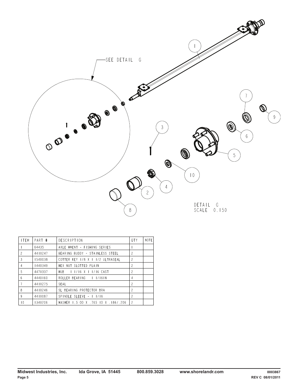 ShoreLand'r CRR14TM V.2 User Manual | Page 5 / 6