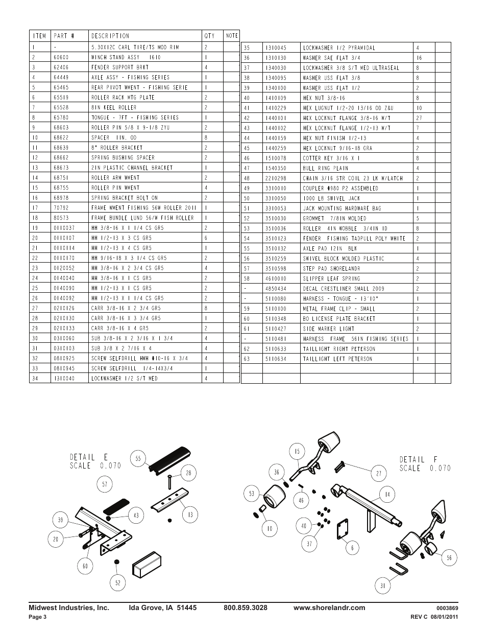 ShoreLand'r CRR14TS V.1 User Manual | Page 3 / 6