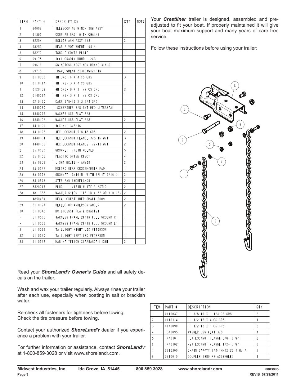 ShoreLand'r CRR18XLN V.1 User Manual | Page 3 / 10