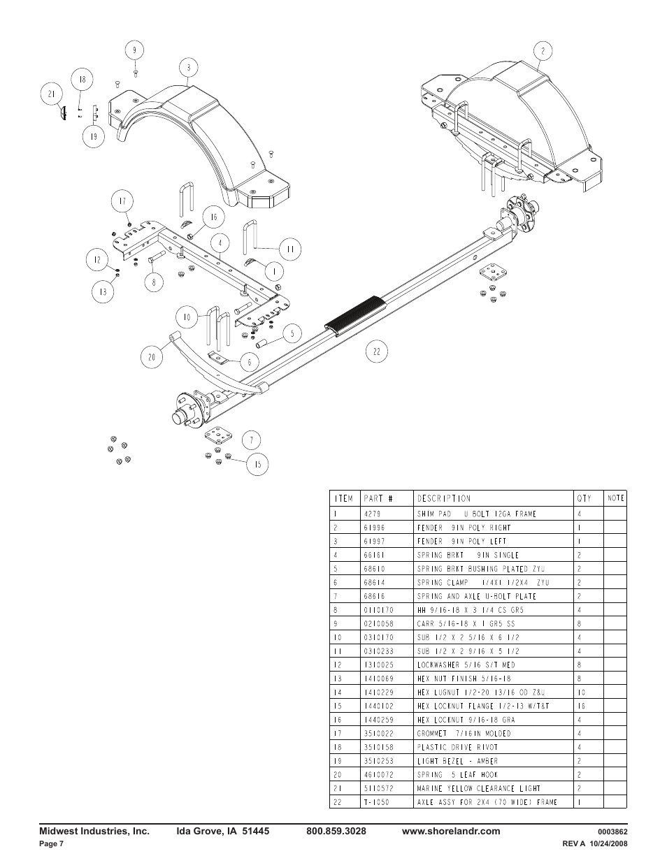 ShoreLand'r CRR22L User Manual | Page 7 / 8