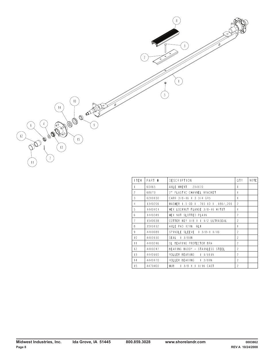 ShoreLand'r CRR22L User Manual | Page 8 / 8