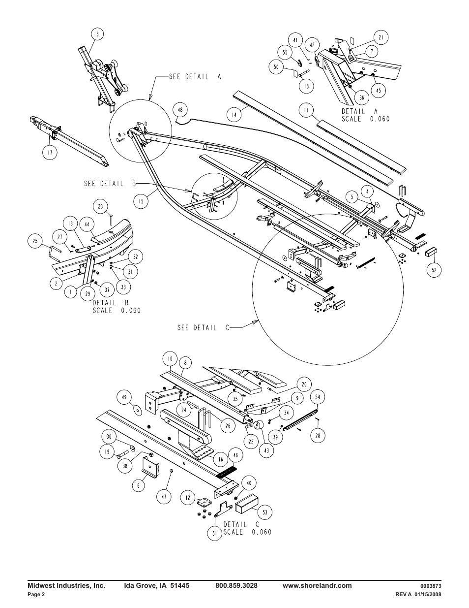 ShoreLand'r CRV46TBL V.1 User Manual | Page 2 / 12