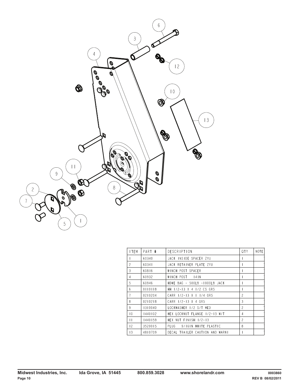 ShoreLand'r CRXR2314L V.1 User Manual | Page 10 / 10