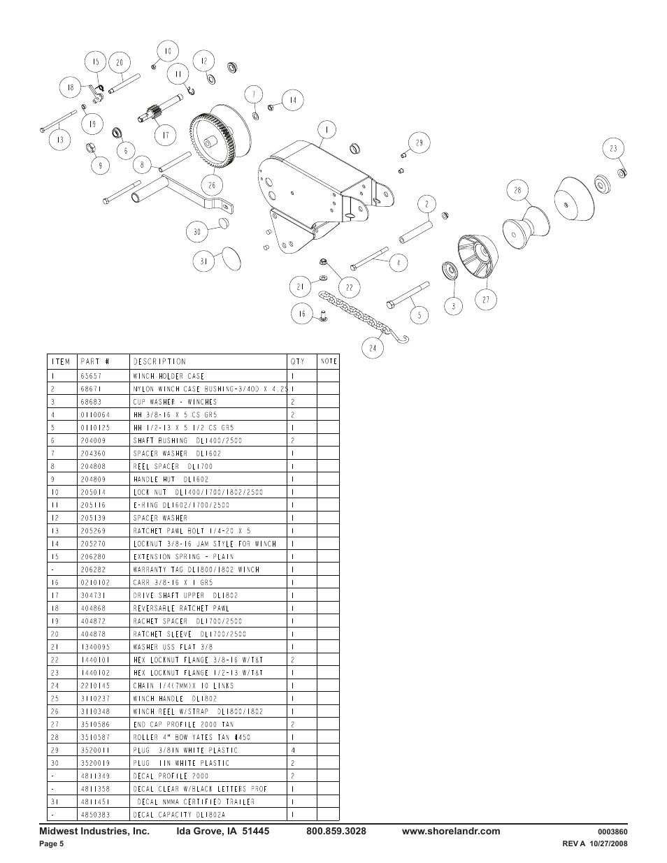 ShoreLand'r CRXR2314L V.2 User Manual | Page 5 / 10