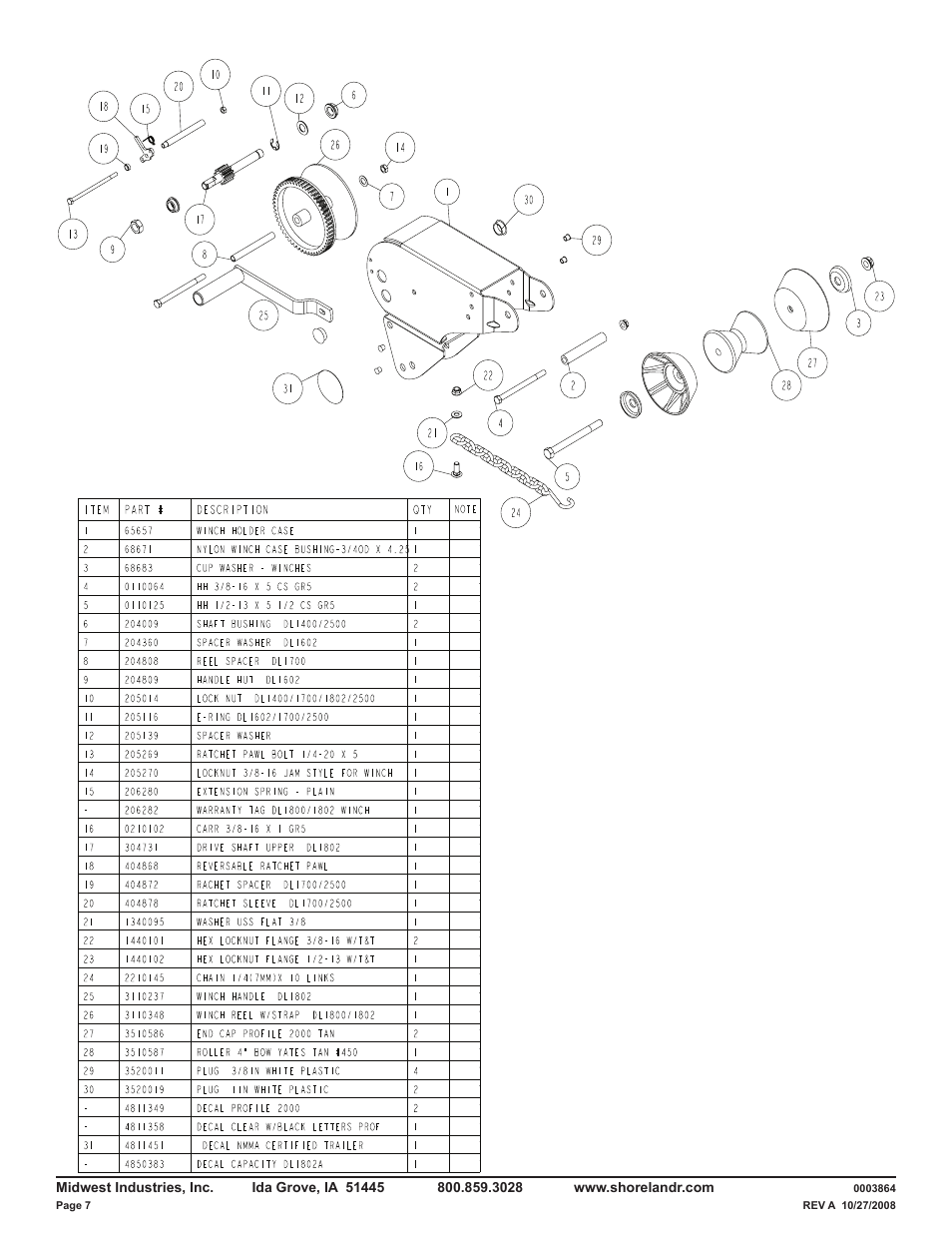 ShoreLand'r CRXR2314XXL User Manual | Page 7 / 10