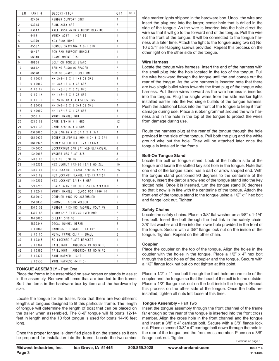 ShoreLand'r DUB10TM V.2 User Manual | Page 3 / 8