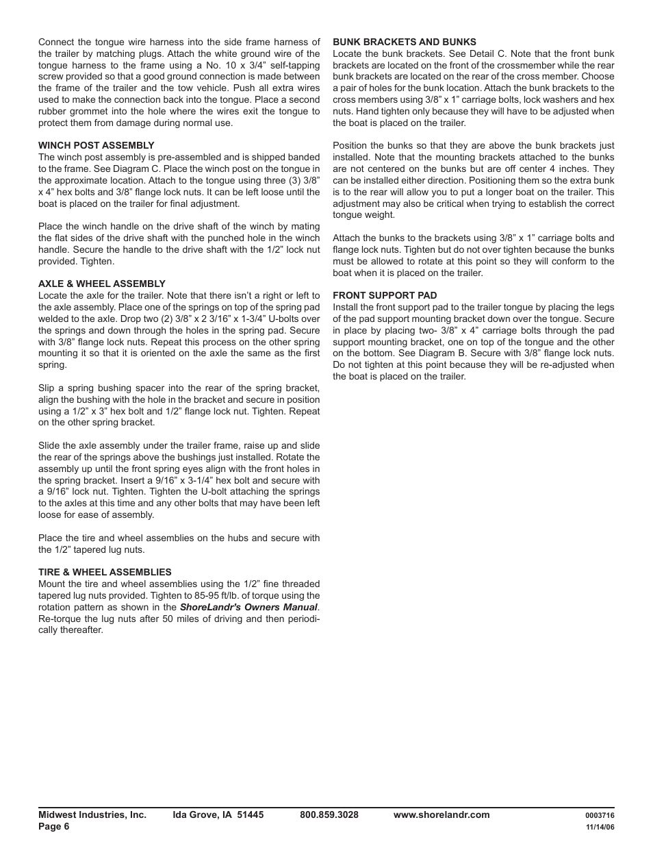 ShoreLand'r DUB10TM V.2 User Manual | Page 6 / 8