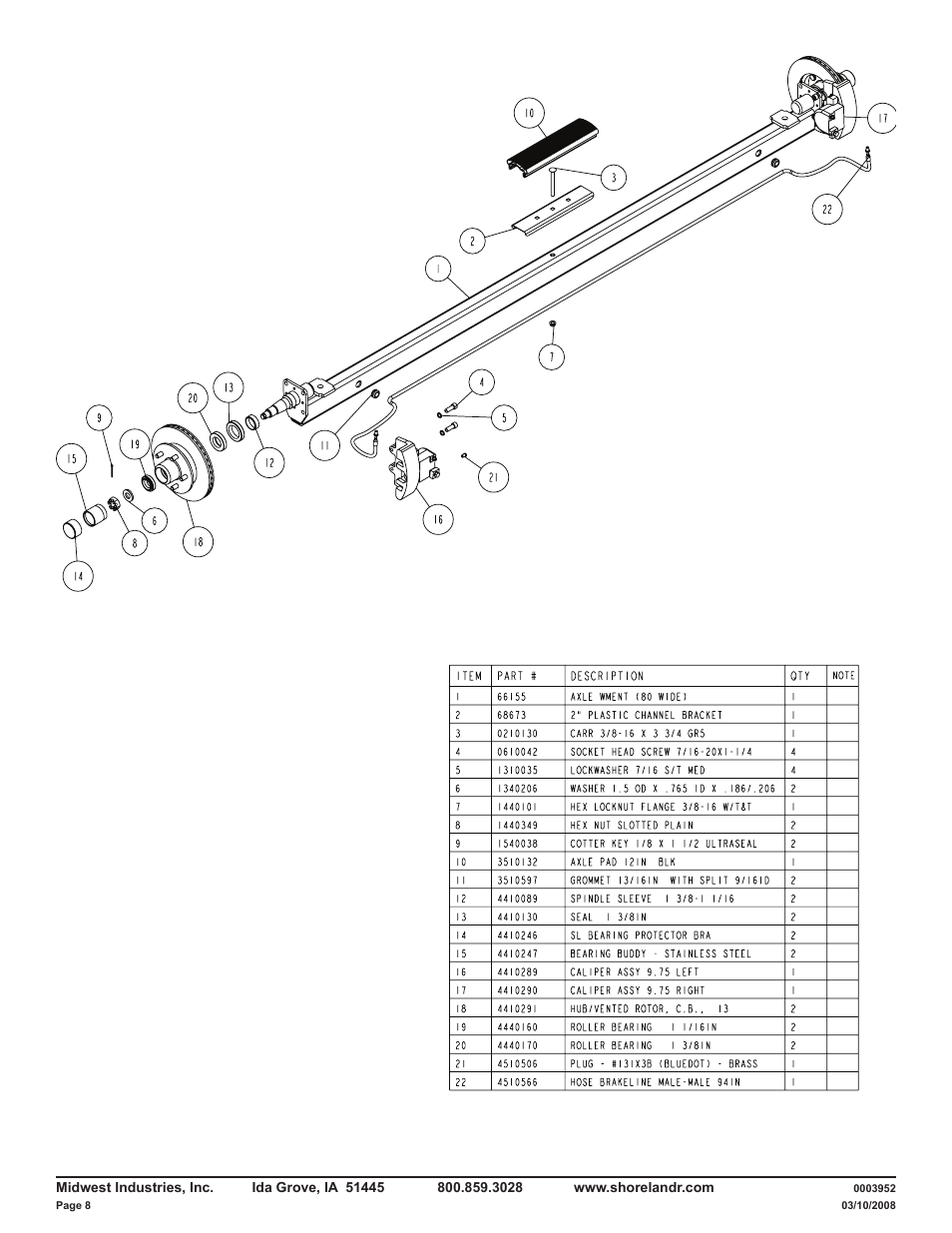 ShoreLand'r DUB31BLW V.2 User Manual | Page 8 / 10