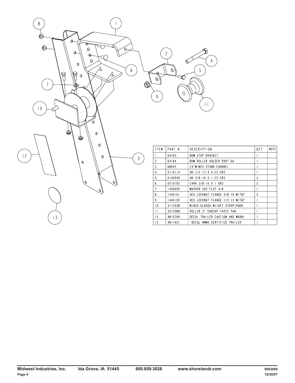 ShoreLand'r DUB7TS V.1 User Manual | Page 4 / 6