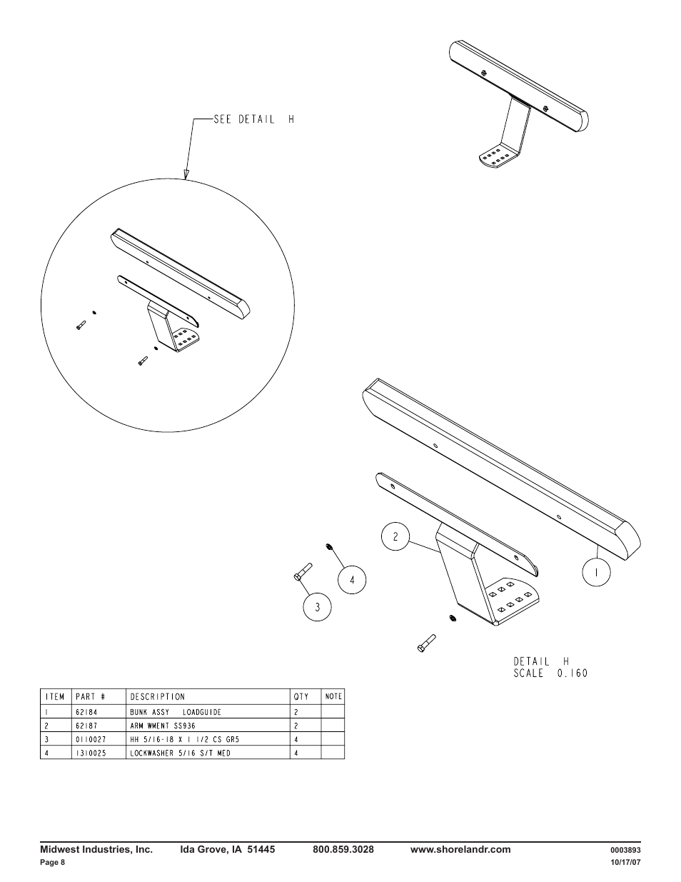 ShoreLand'r DUV15TM V.2 User Manual | Page 8 / 8