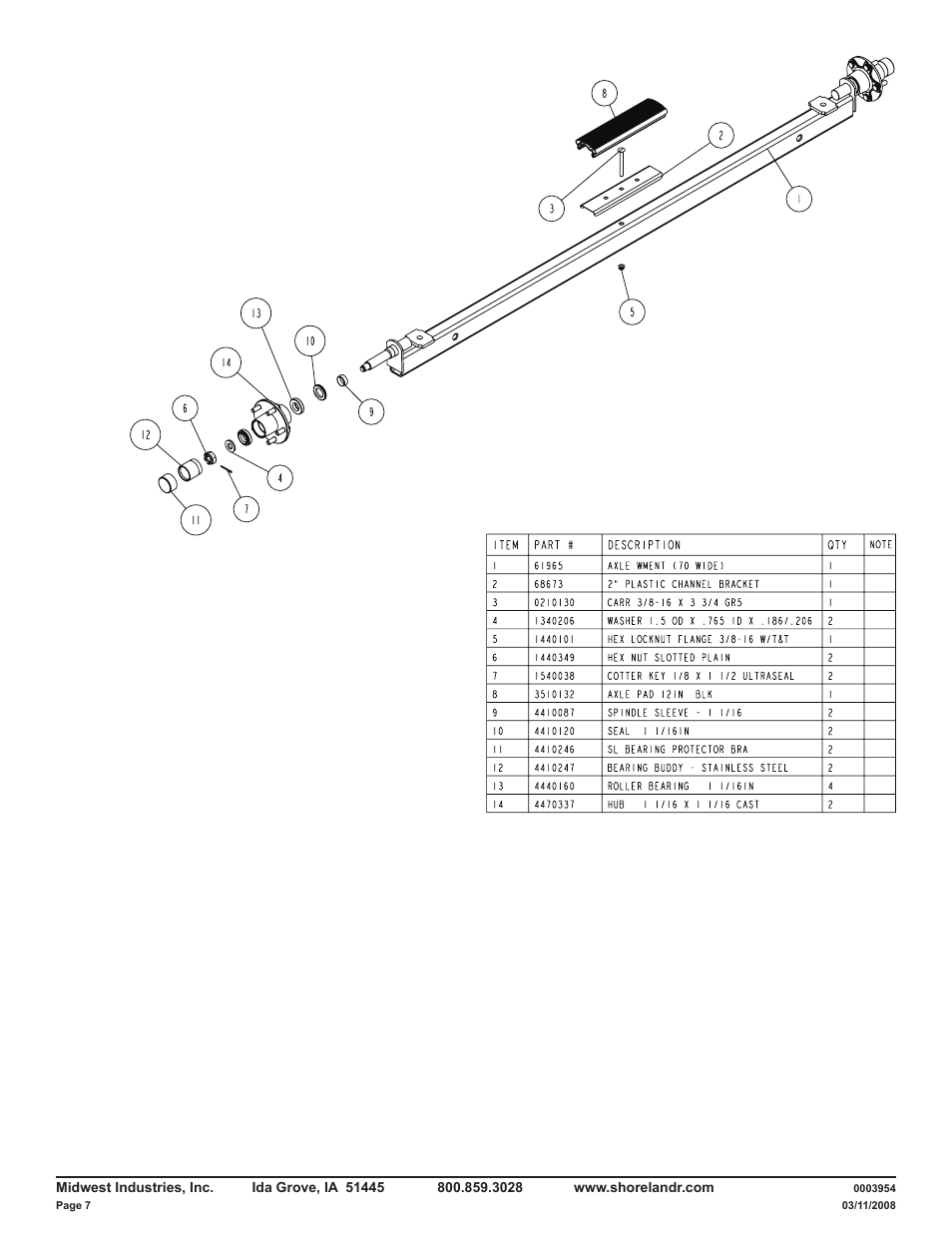 ShoreLand'r DUV22S V.2 User Manual | Page 7 / 8