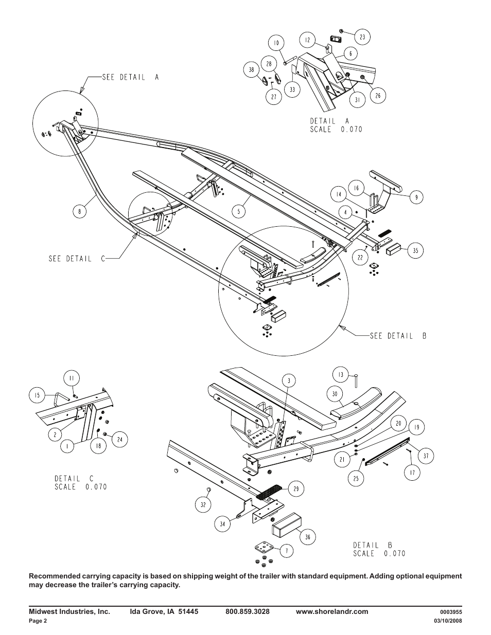 ShoreLand'r DUV24LW User Manual | Page 2 / 10
