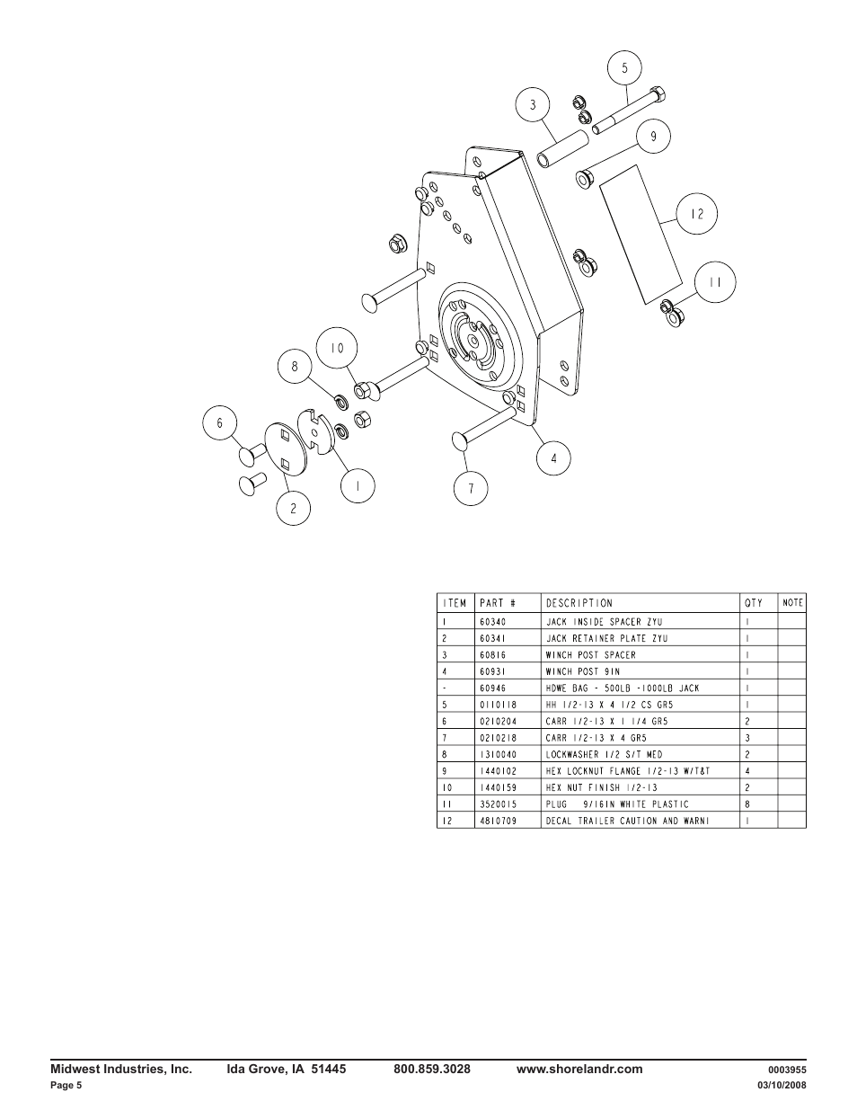 ShoreLand'r DUV24LW User Manual | Page 5 / 10