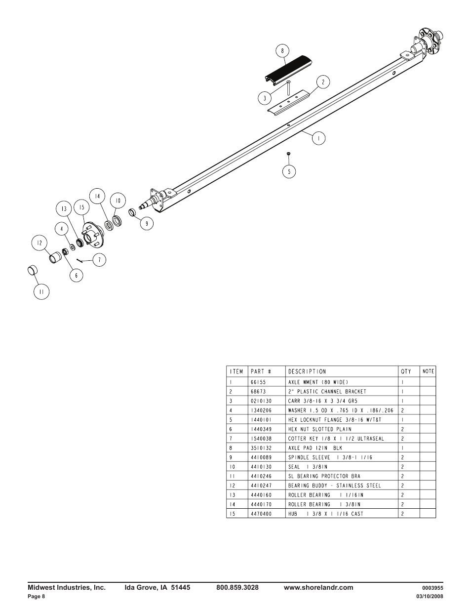 ShoreLand'r DUV24LW User Manual | Page 8 / 10