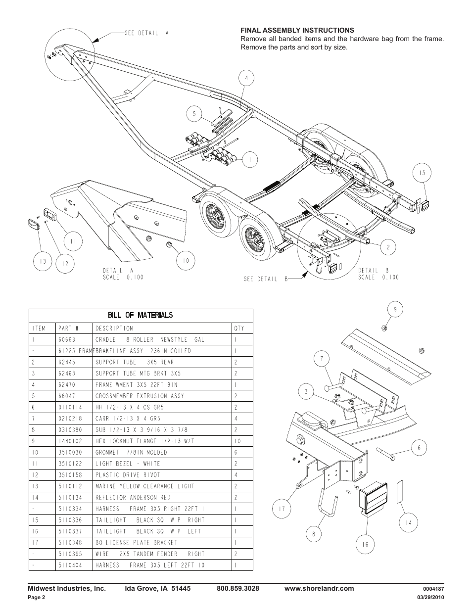 ShoreLand'r LAB80TBB User Manual | Page 2 / 15