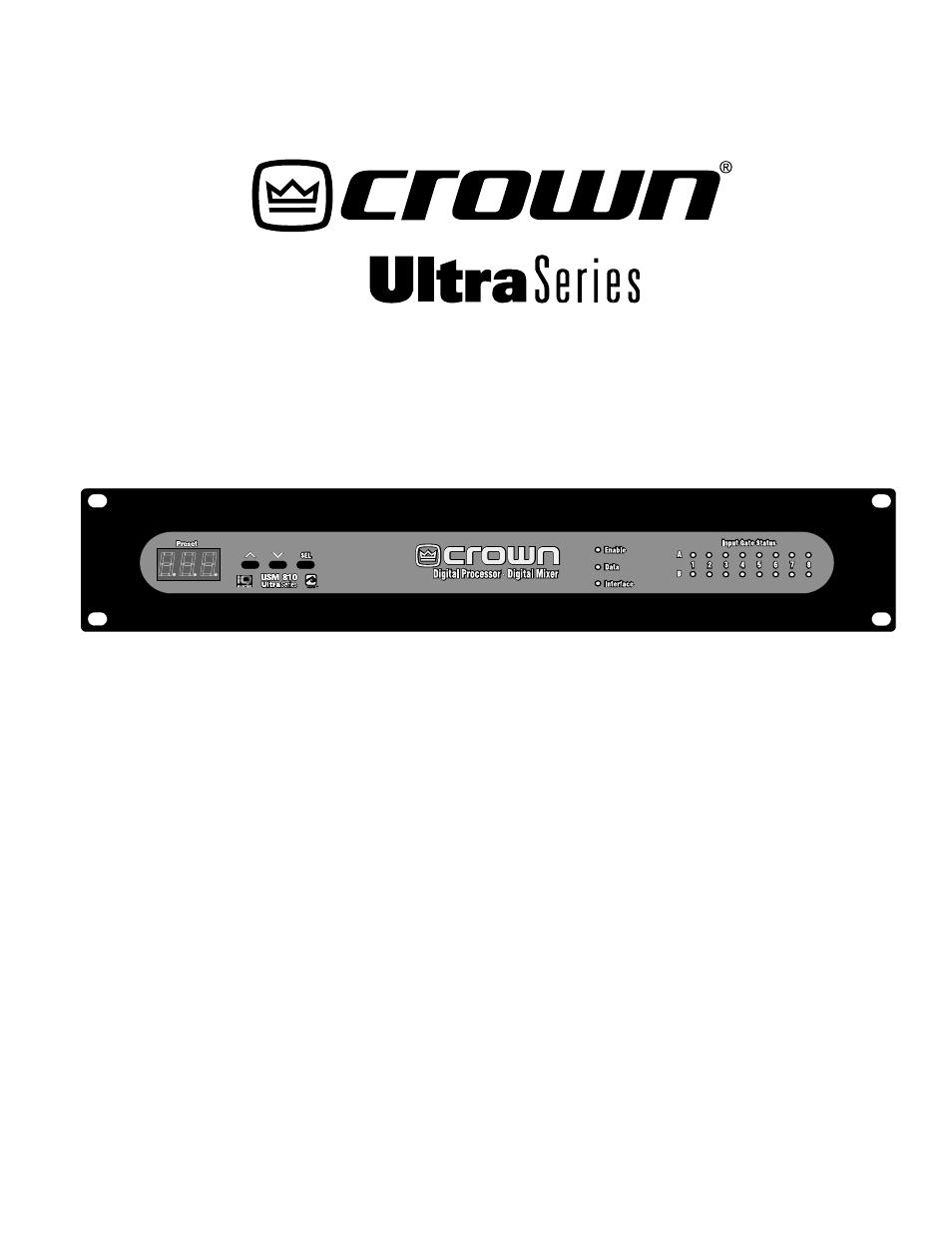 Crown Audio IQ-USM 810 User Manual | 172 pages