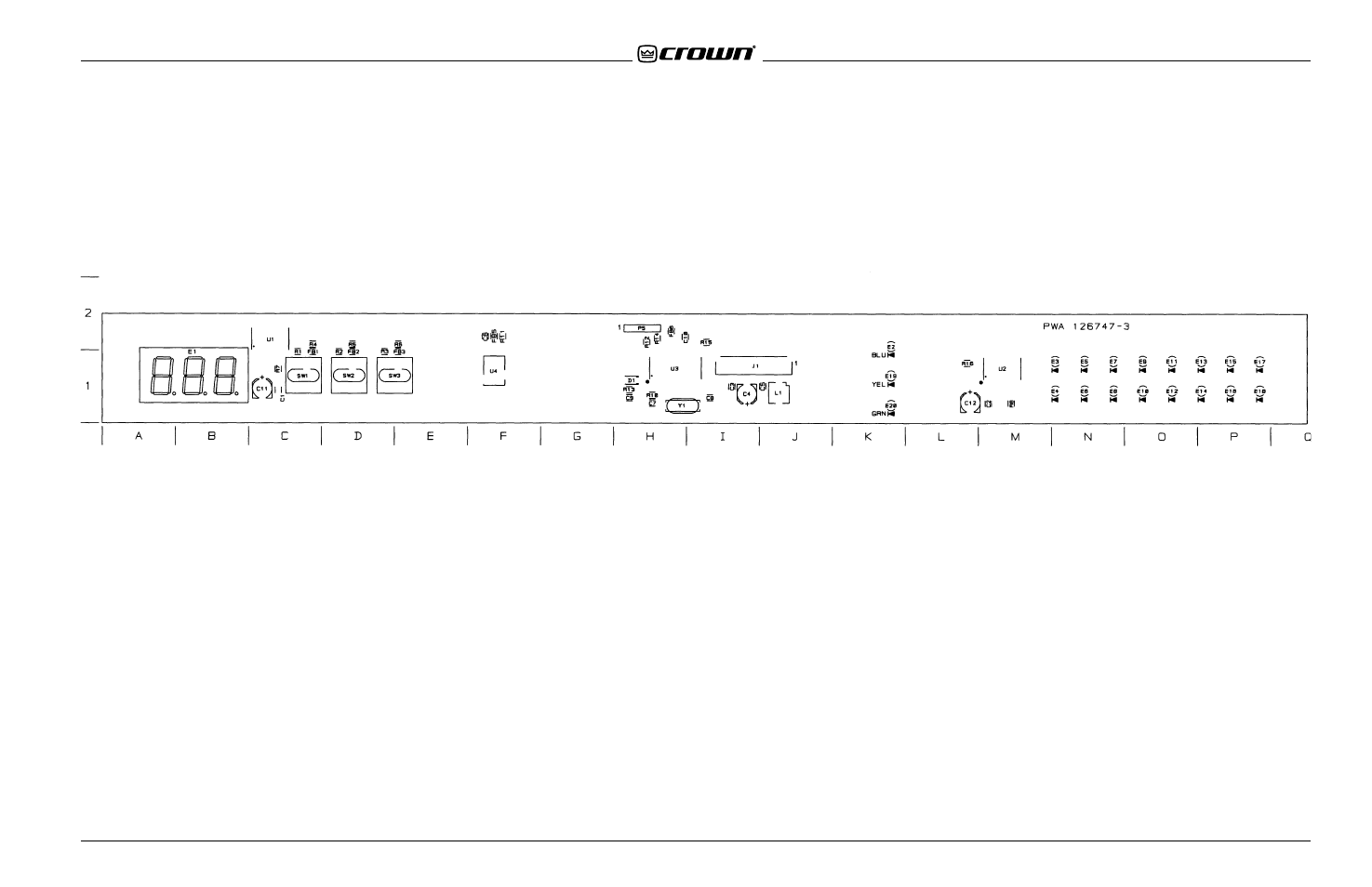 Component map | Crown Audio IQ-USM 810 User Manual | Page 101 / 172