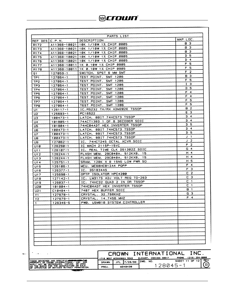 Crown Audio IQ-USM 810 User Manual | Page 111 / 172