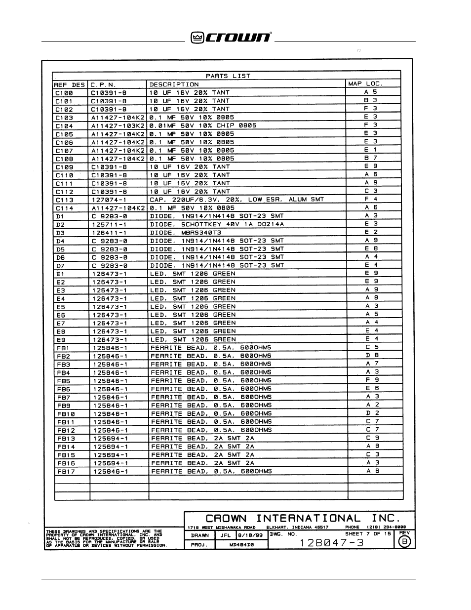 Crown Audio IQ-USM 810 User Manual | Page 116 / 172
