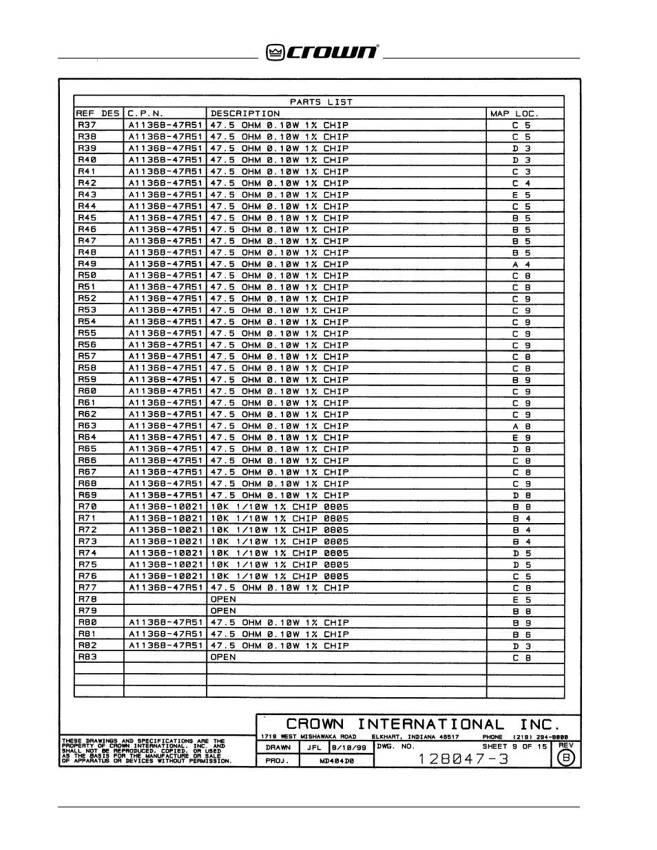 Crown Audio IQ-USM 810 User Manual | Page 118 / 172