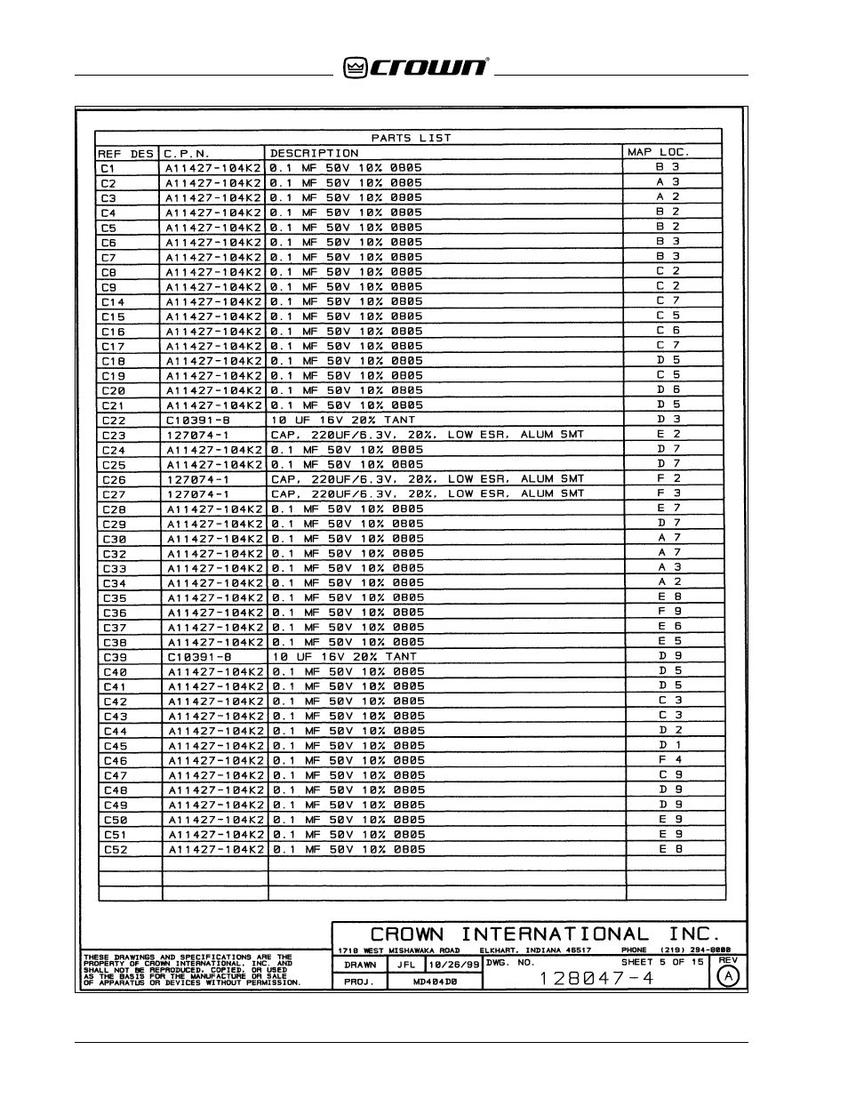 Crown Audio IQ-USM 810 User Manual | Page 126 / 172