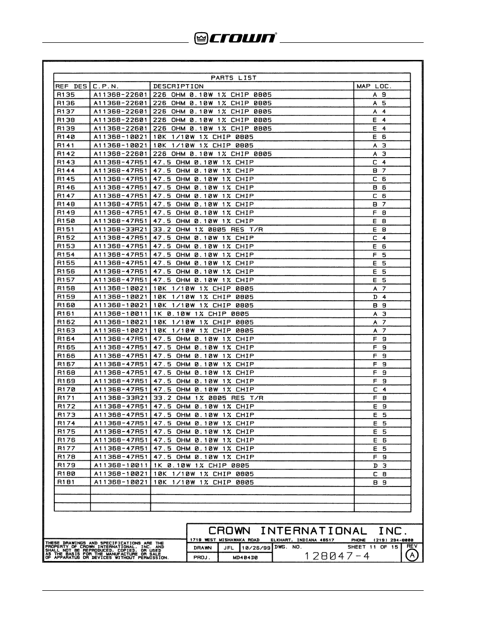 Crown Audio IQ-USM 810 User Manual | Page 132 / 172