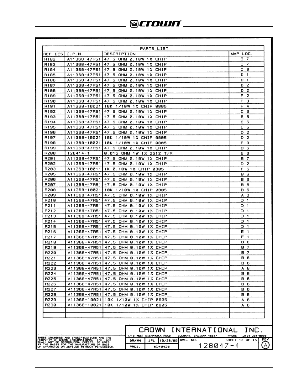 Crown Audio IQ-USM 810 User Manual | Page 133 / 172