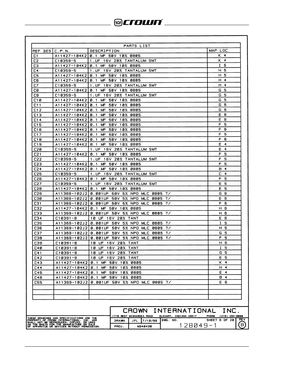 Crown Audio IQ-USM 810 User Manual | Page 138 / 172