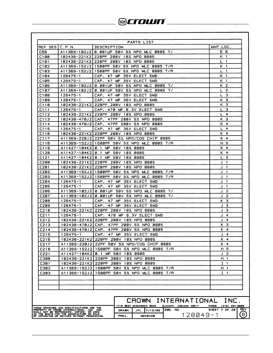 Crown Audio IQ-USM 810 User Manual | Page 139 / 172