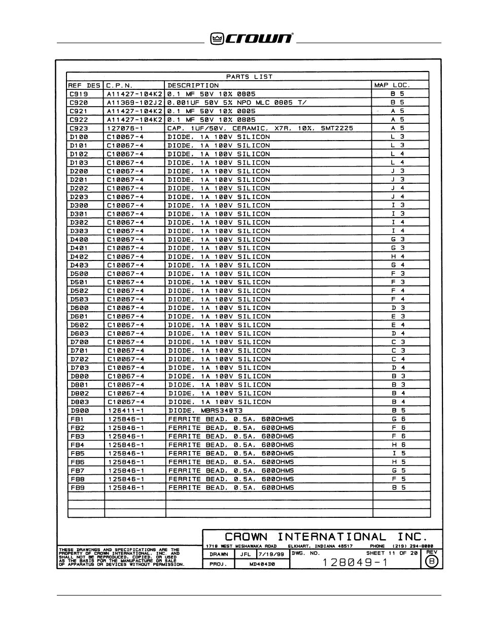 Crown Audio IQ-USM 810 User Manual | Page 143 / 172