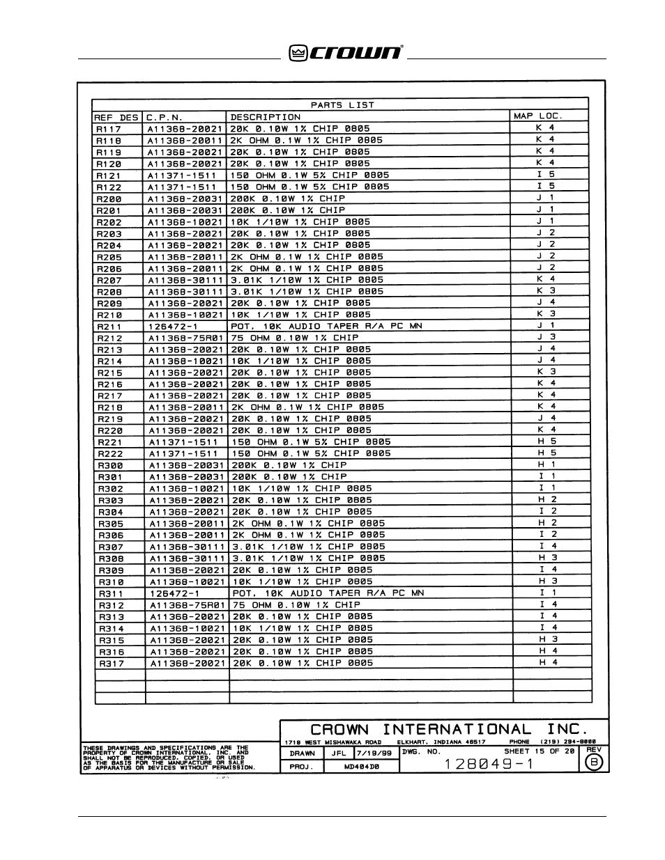 Crown Audio IQ-USM 810 User Manual | Page 147 / 172