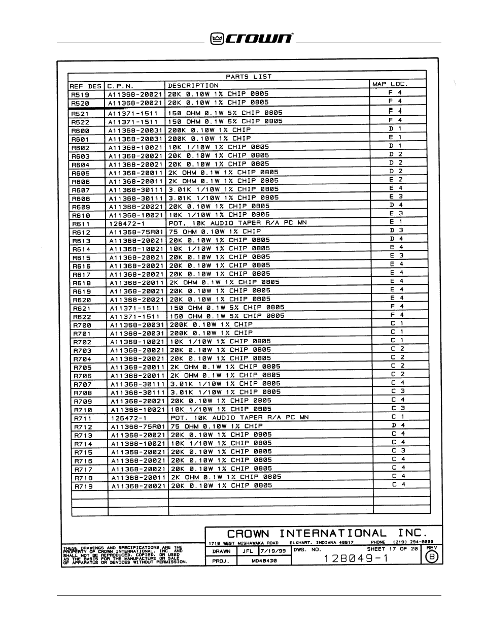 Crown Audio IQ-USM 810 User Manual | Page 149 / 172