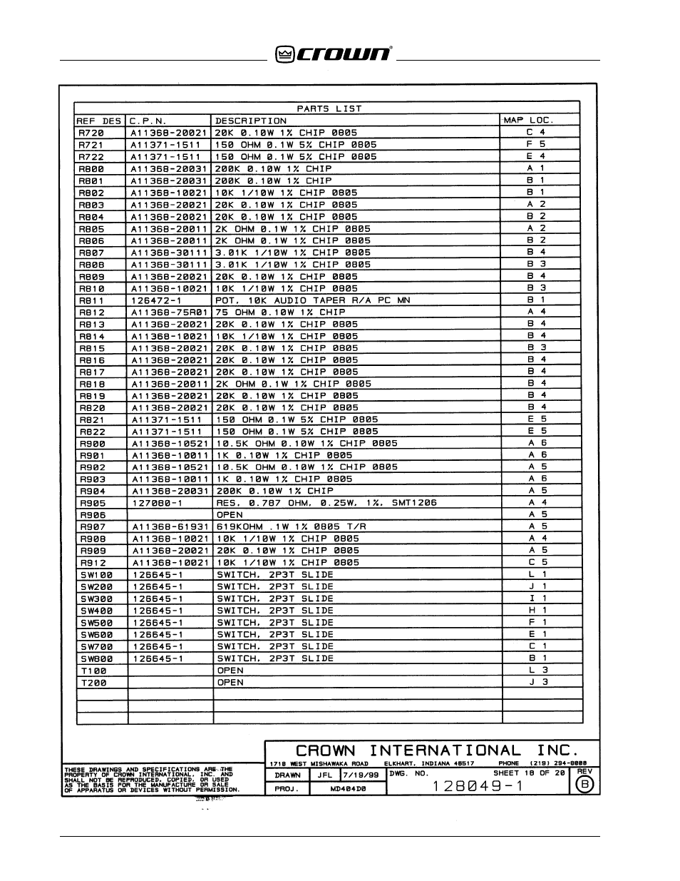 Crown Audio IQ-USM 810 User Manual | Page 150 / 172