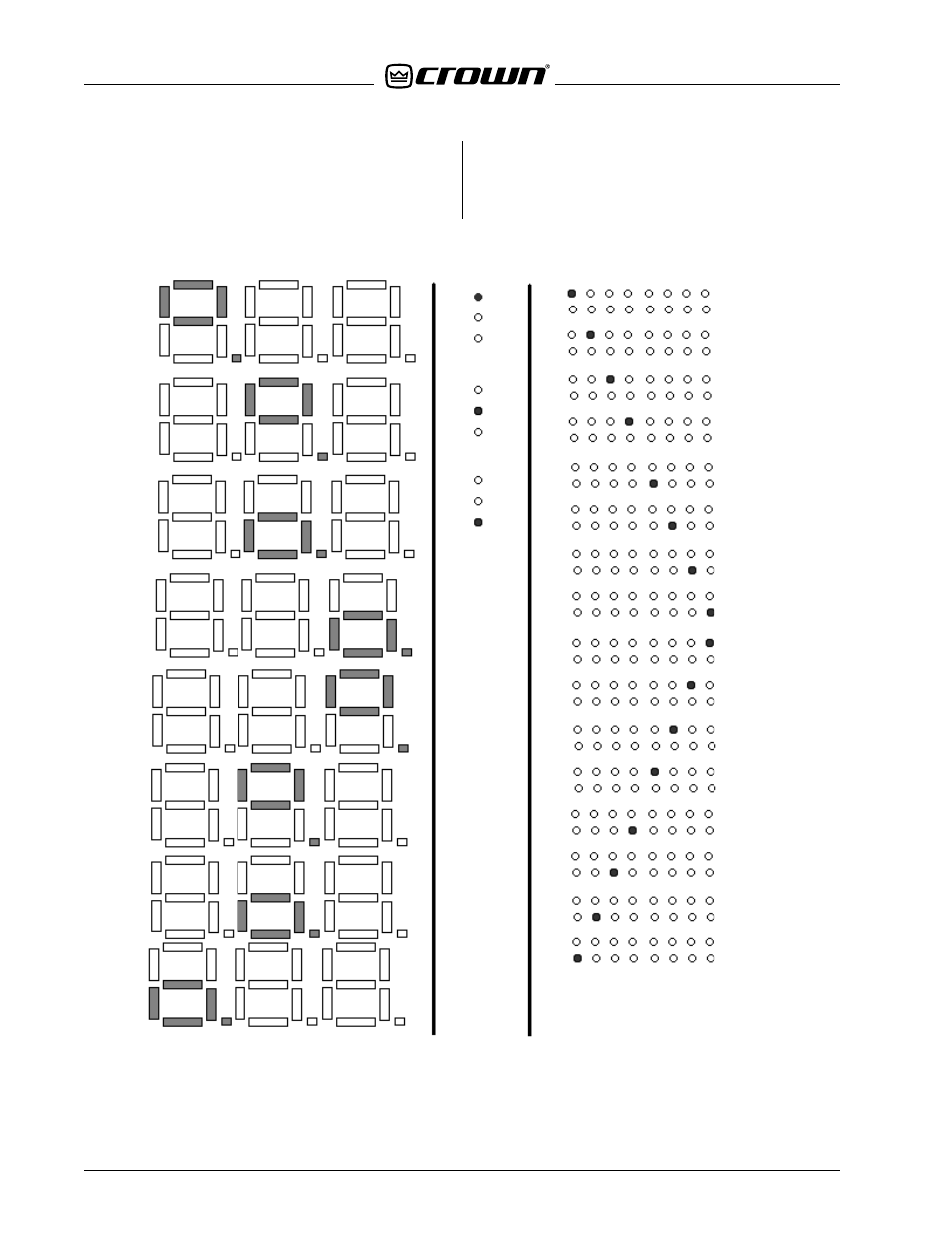 Display test patterns, 9 display test patterns | Crown Audio IQ-USM 810 User Manual | Page 28 / 172