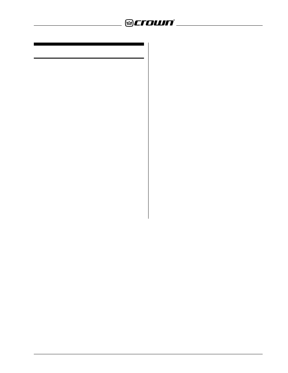 8 module parts, 1 general information | Crown Audio IQ-USM 810 User Manual | Page 39 / 172