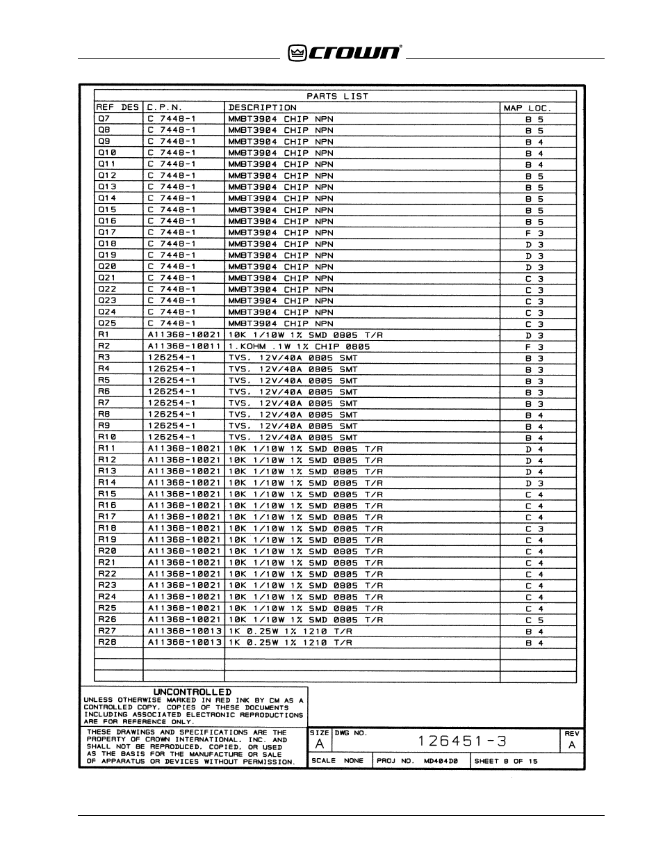 Crown Audio IQ-USM 810 User Manual | Page 45 / 172