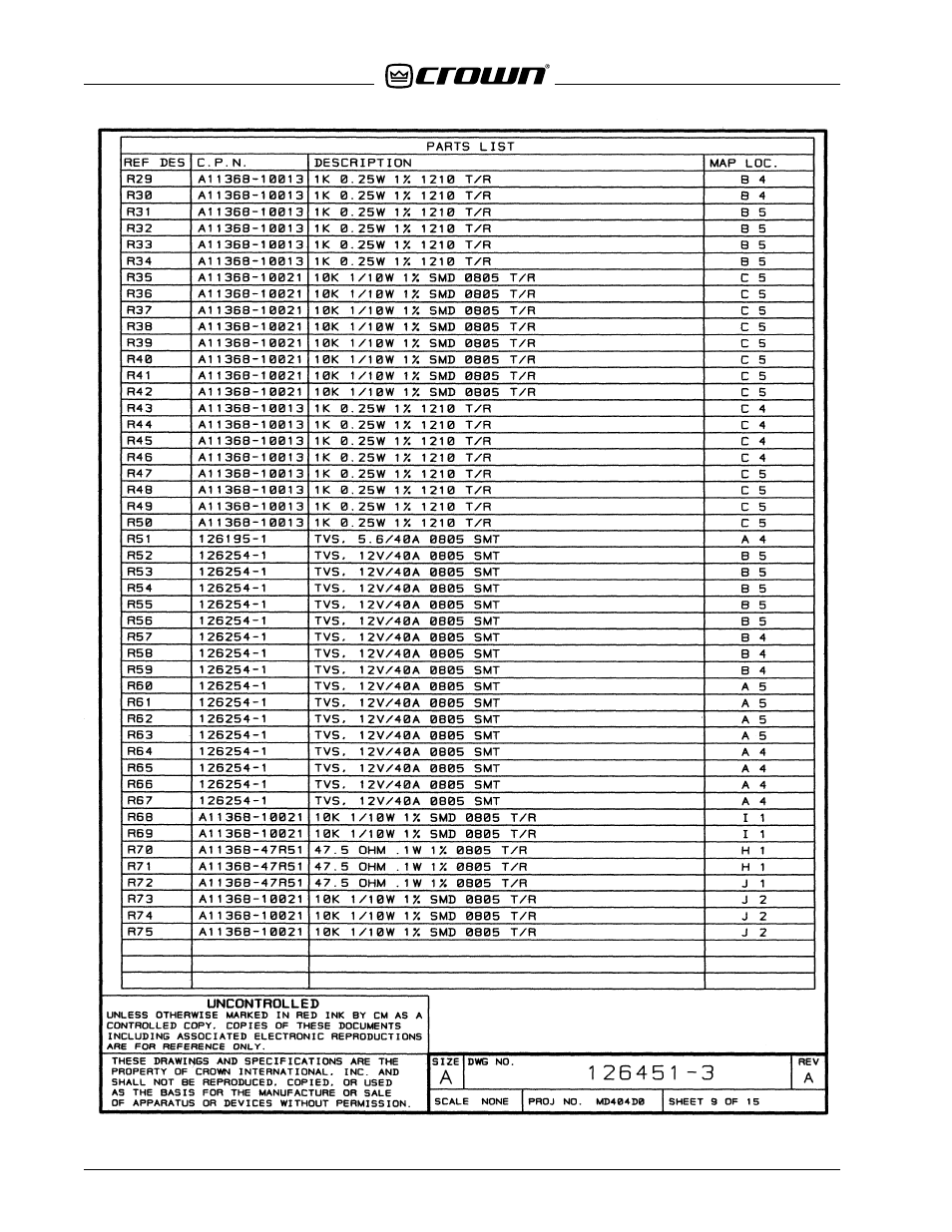 Crown Audio IQ-USM 810 User Manual | Page 46 / 172