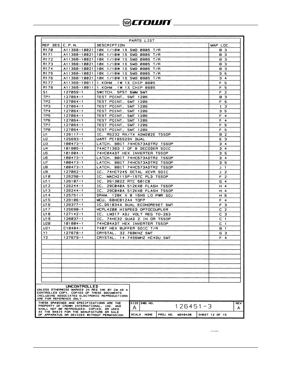 Crown Audio IQ-USM 810 User Manual | Page 49 / 172