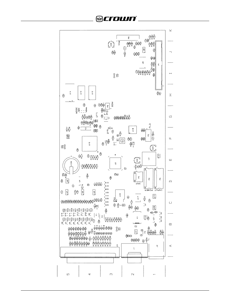 Component map | Crown Audio IQ-USM 810 User Manual | Page 50 / 172