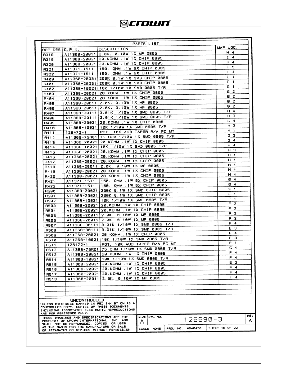 Crown Audio IQ-USM 810 User Manual | Page 62 / 172