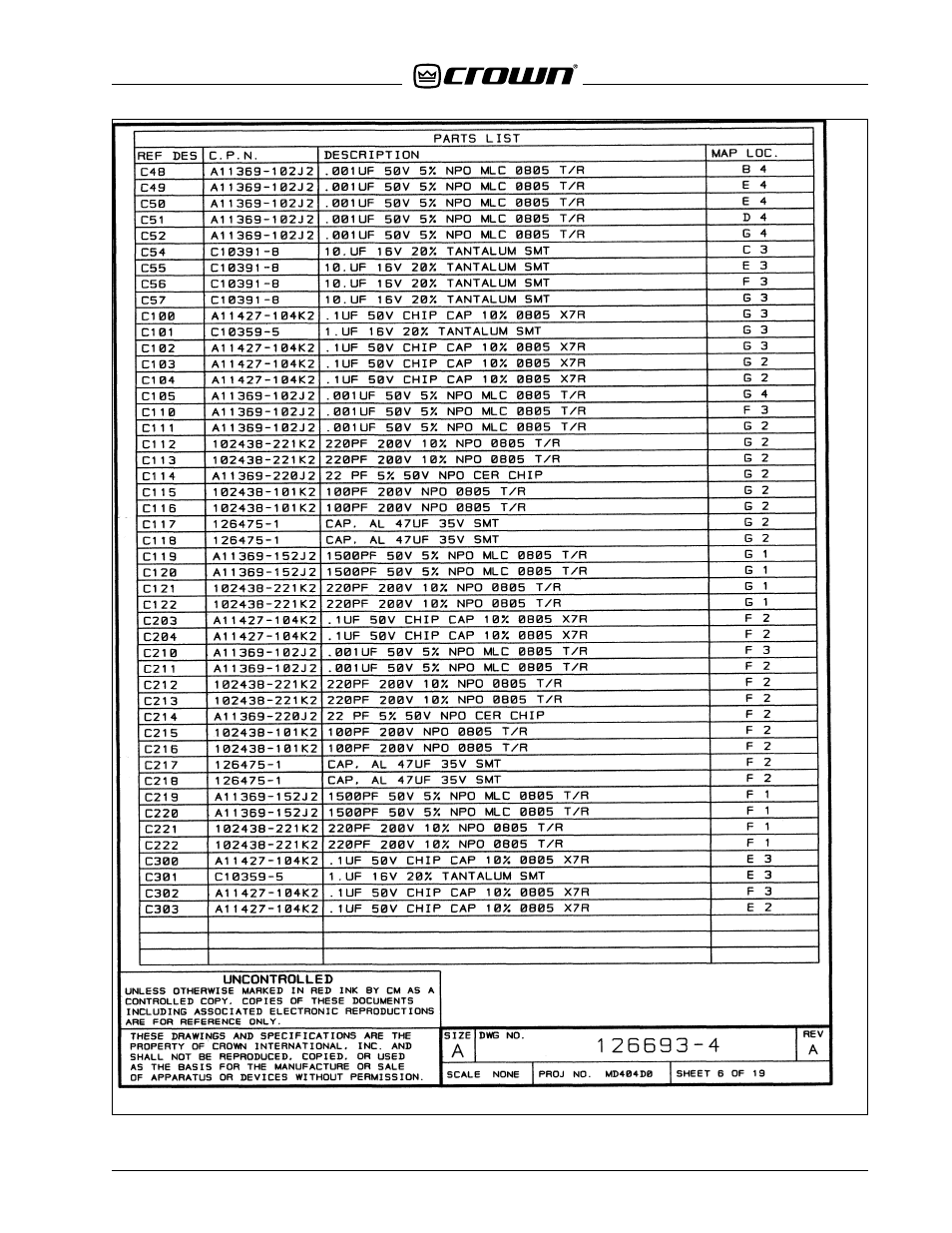 Crown Audio IQ-USM 810 User Manual | Page 71 / 172