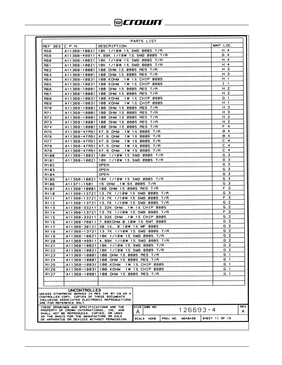Crown Audio IQ-USM 810 User Manual | Page 76 / 172