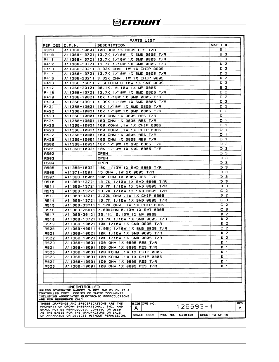 Crown Audio IQ-USM 810 User Manual | Page 78 / 172