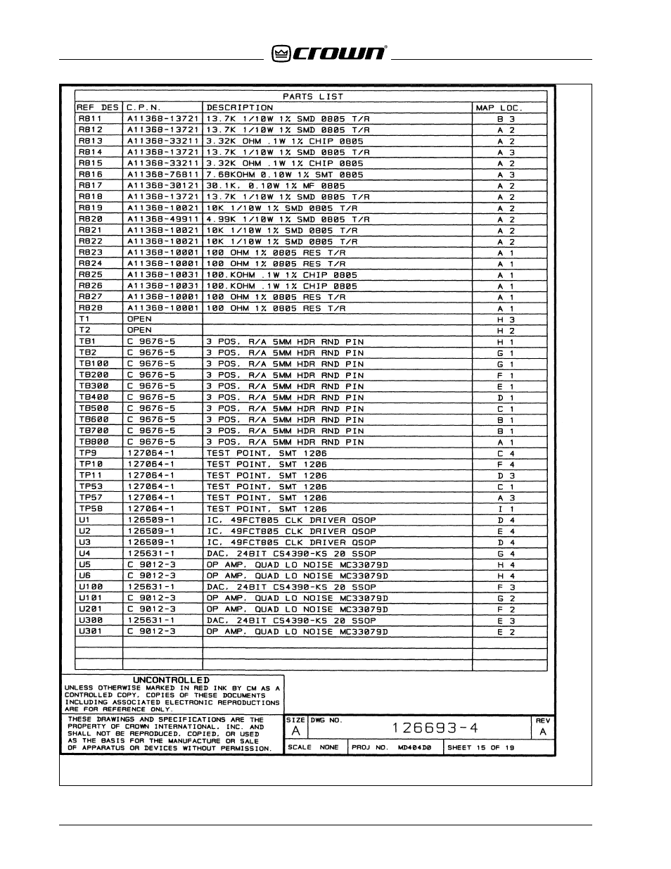 Crown Audio IQ-USM 810 User Manual | Page 80 / 172