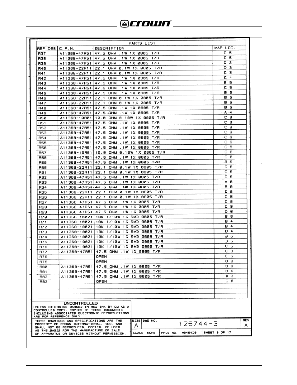 Crown Audio IQ-USM 810 User Manual | Page 90 / 172