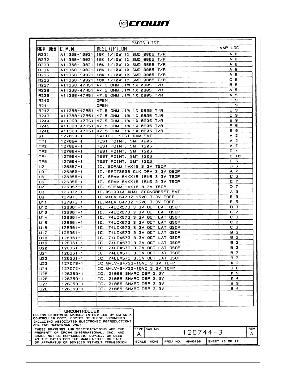 Crown Audio IQ-USM 810 User Manual | Page 94 / 172