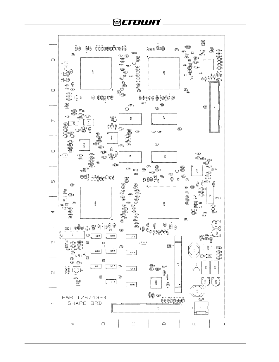 Component map | Crown Audio IQ-USM 810 User Manual | Page 96 / 172