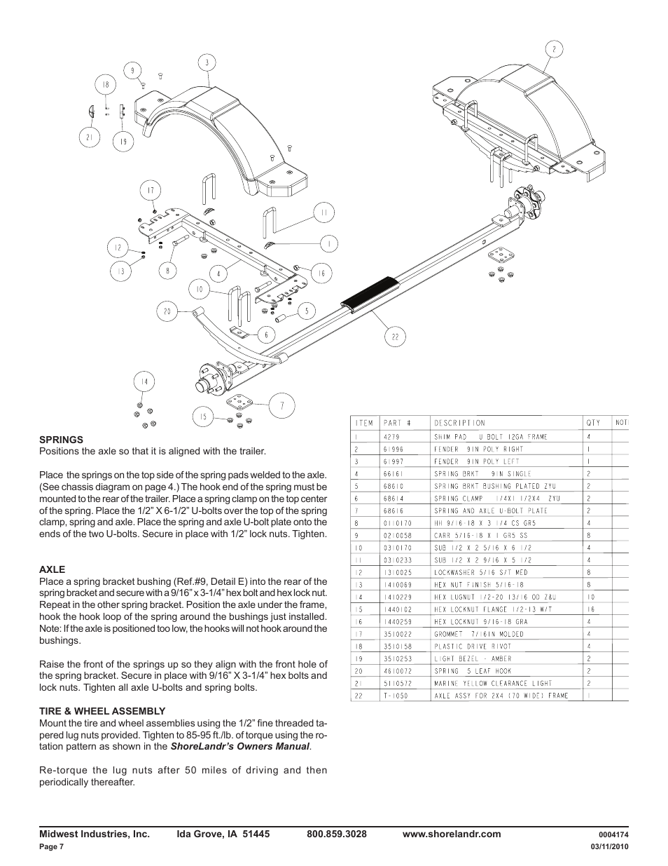 ShoreLand'r LAV22L V.2 User Manual | Page 7 / 10